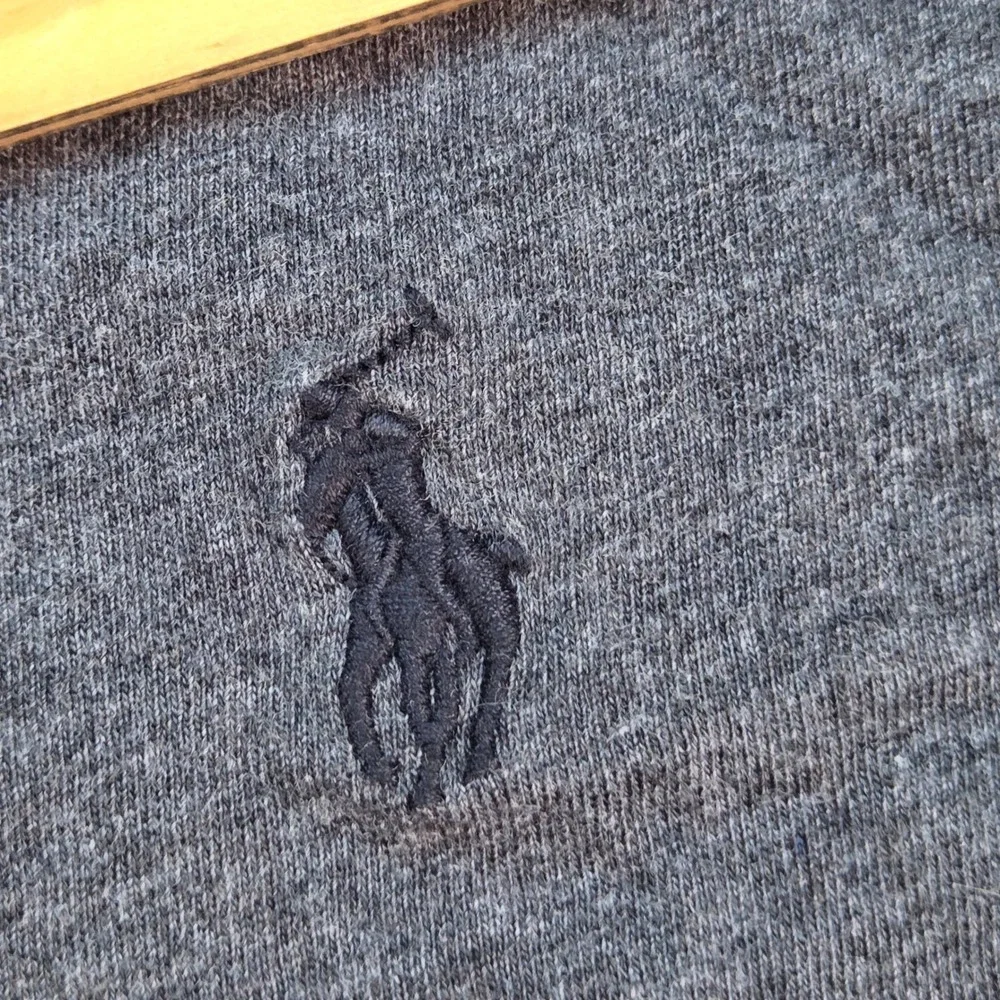 Polo Ralph Lauren T-Shirt Mens 2XL Classic Fit Cotton Pony Logo Charcoal Gray